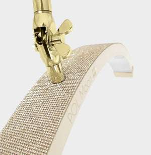 Pasek z cyrkoniami na lampę Pol Moon - Złoty - Studio Bay