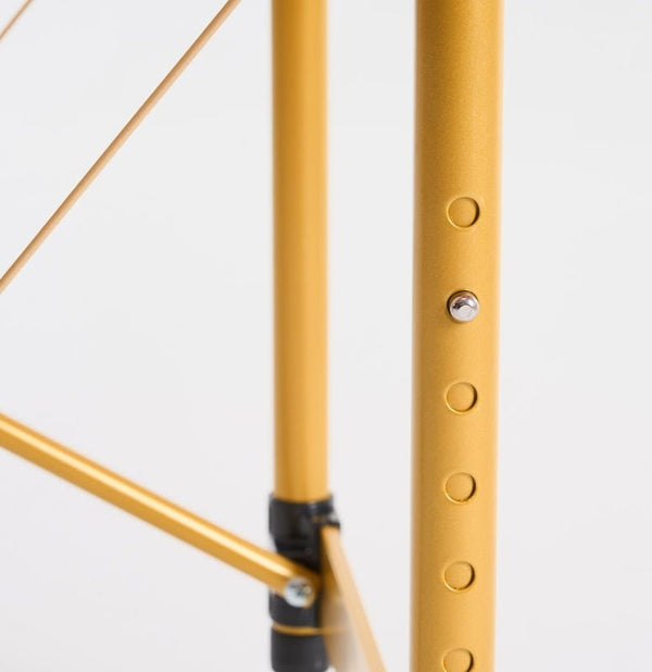 Pikowane łóżko kosmetyczne do stylizacji rzęs Space Gold - Różowe - Studio Bay