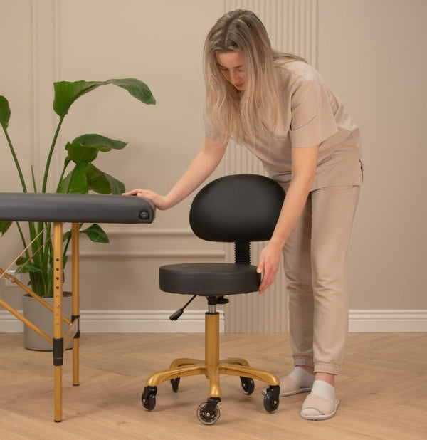 #Gładki #Czarny #Złoty